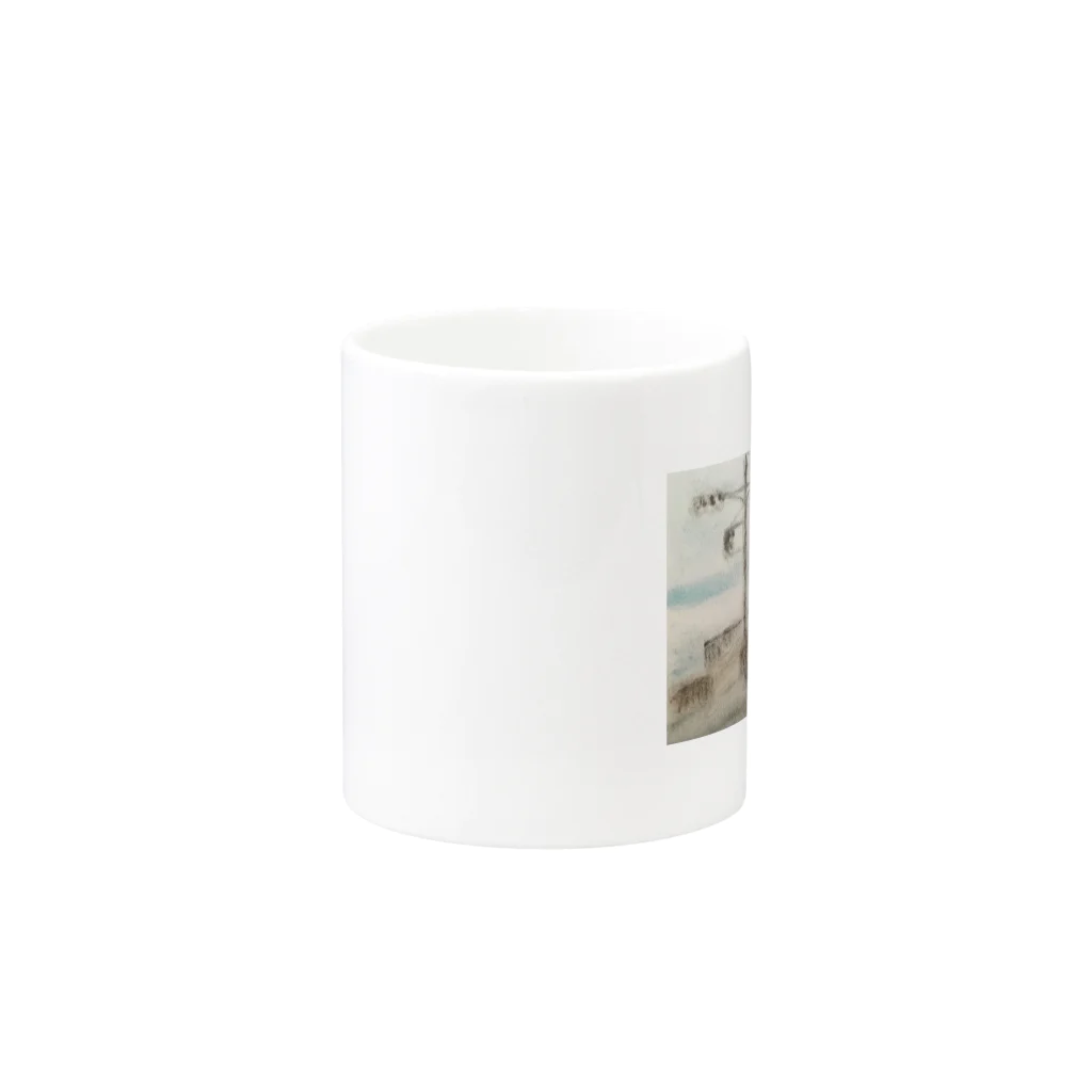 sayahartのenopas（湘南パステルシリーズ） Mug :other side of the handle