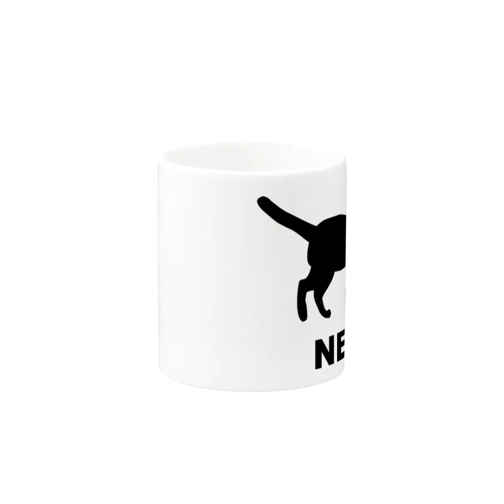 ブランケット大佐のNEKO（おさんぽ） Mug :other side of the handle