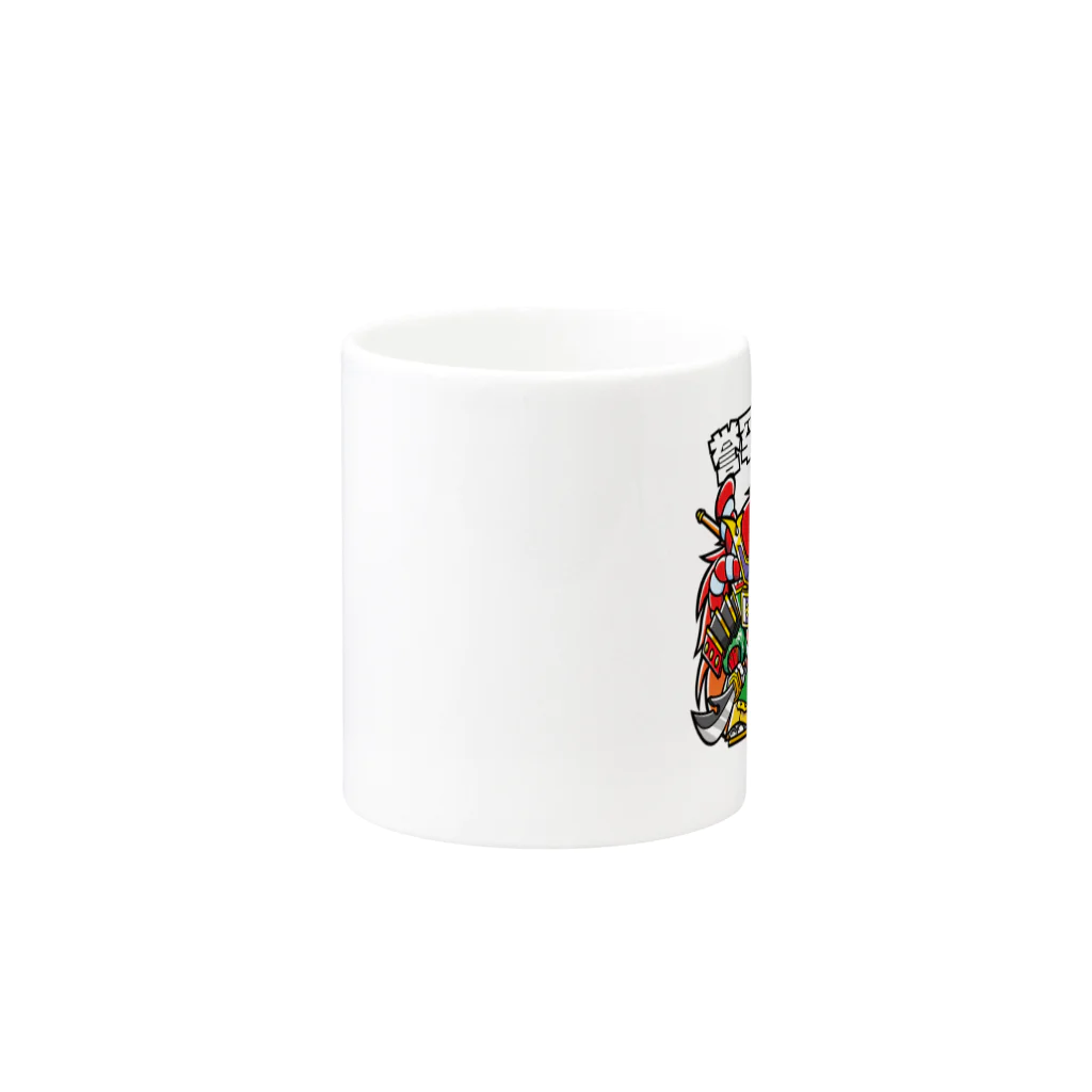 KAMI KAMI GALLERYのホマレクラッチ Mug :other side of the handle