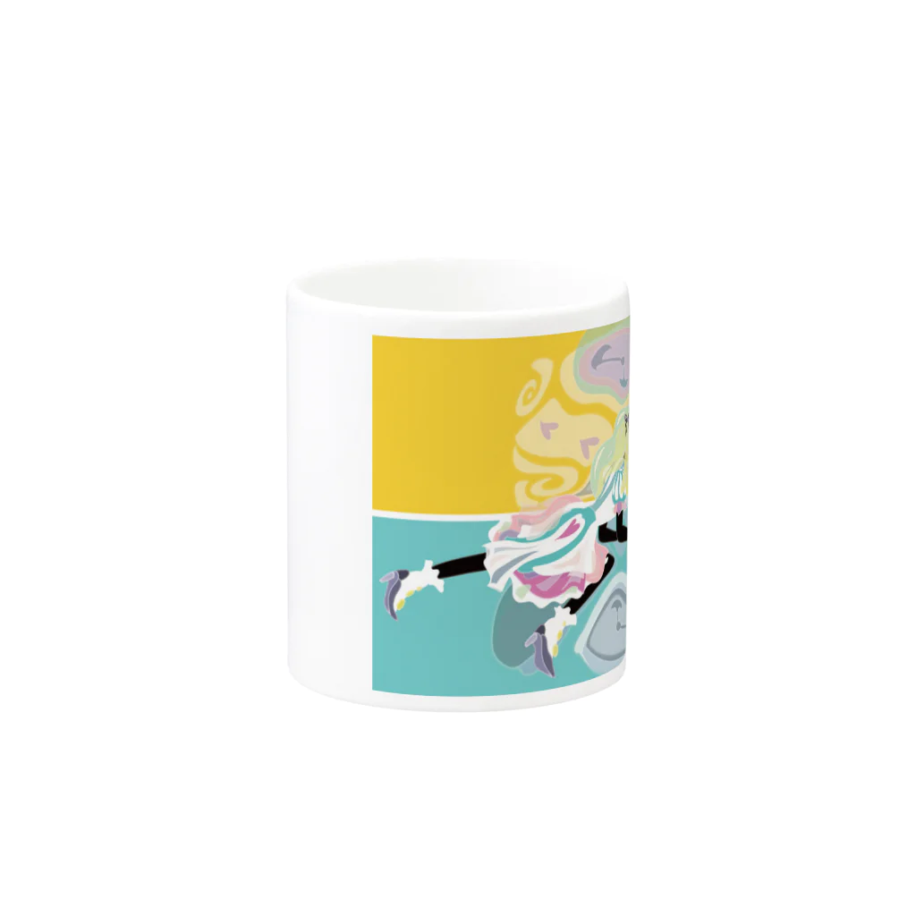 ~　羽 沙 妓 堂　~のAlice in Wonderland Mug :other side of the handle