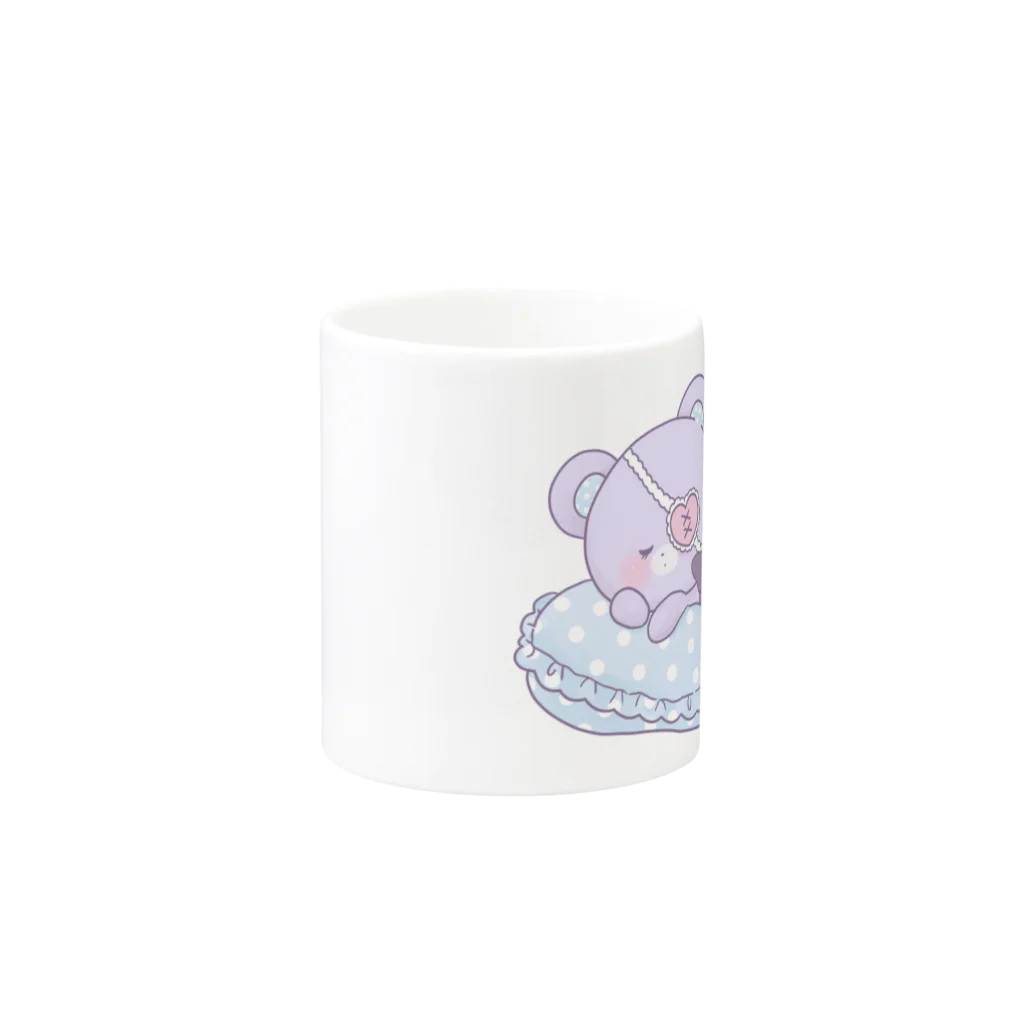 Dreaming Friendsのねむねむミル Mug :other side of the handle