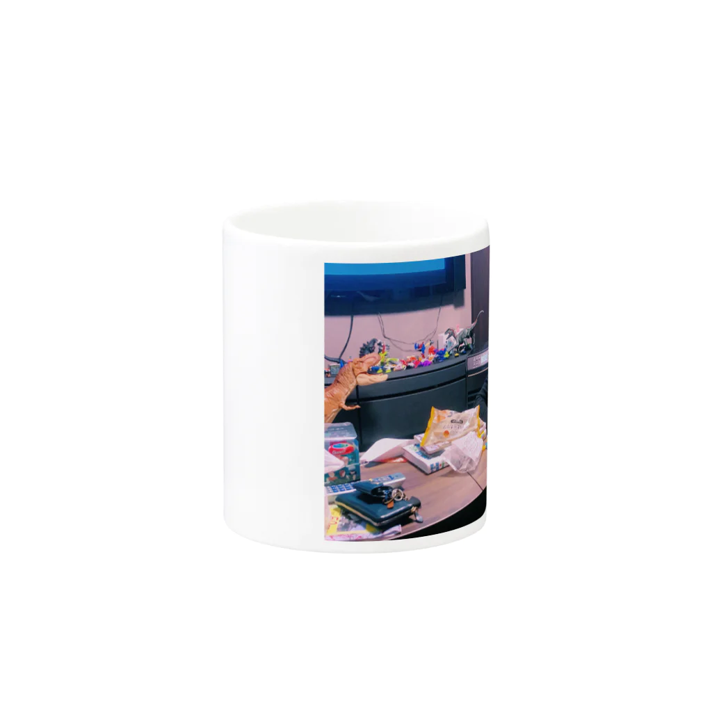 カガワの親友母 Mug :other side of the handle