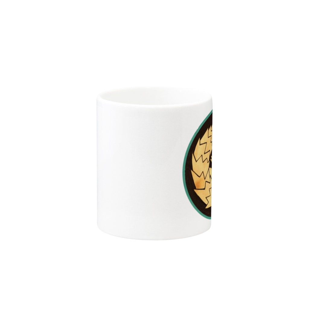 AYA CHUJO ORIGINAL GOODSのアルマジロトカゲ Mug :other side of the handle