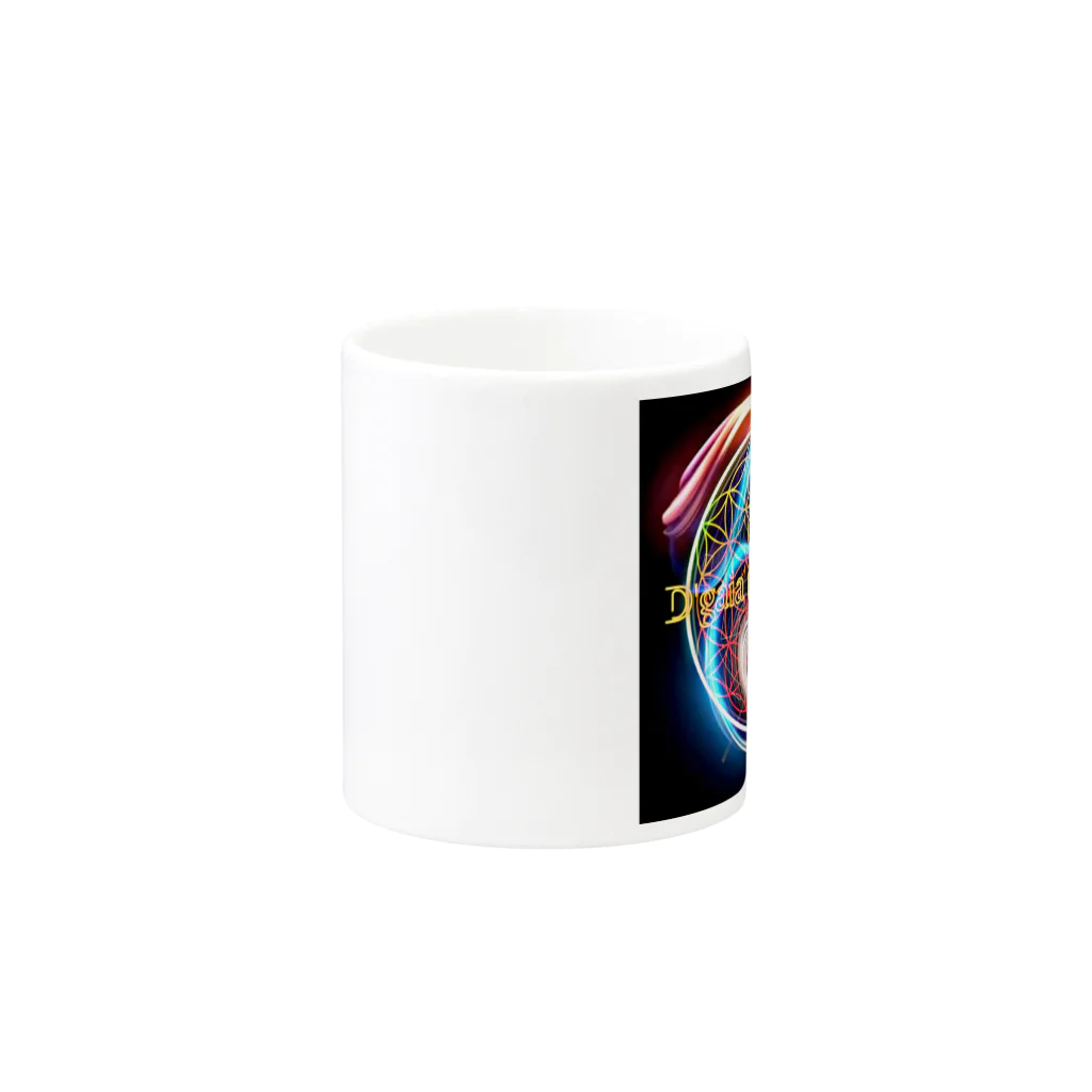 Aimurist のD’gaia revolution 変容 Mug :other side of the handle