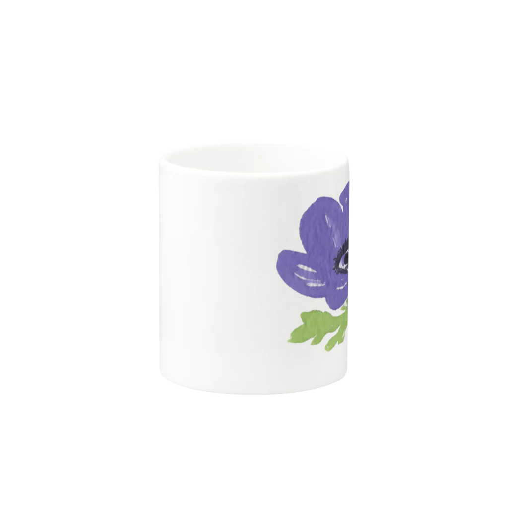 tecoのアネモネ Mug :other side of the handle