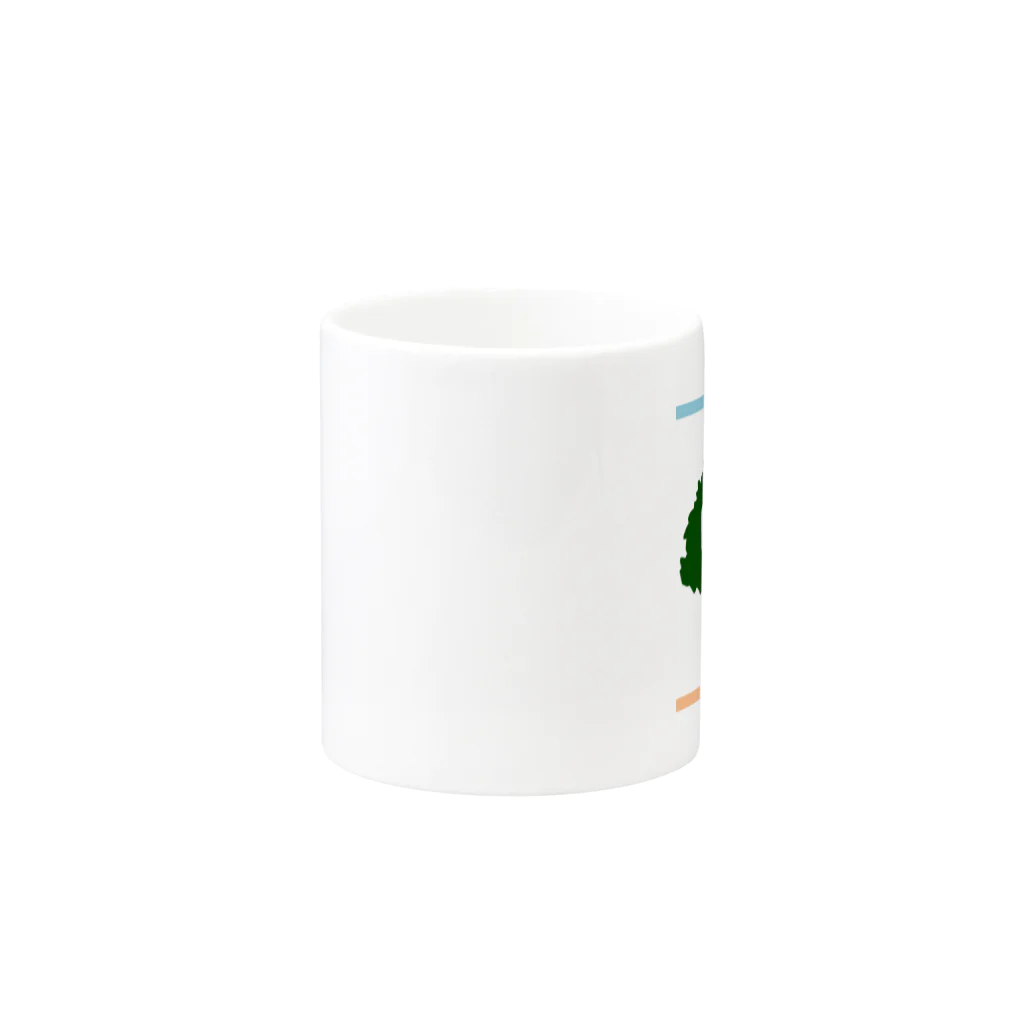 MBOT公式グッズのMBOT公式グッズ（空と大地バージョン） Mug :other side of the handle