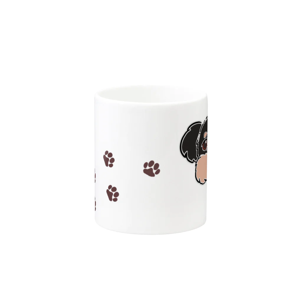 genZouのわんこマグ Mug :other side of the handle