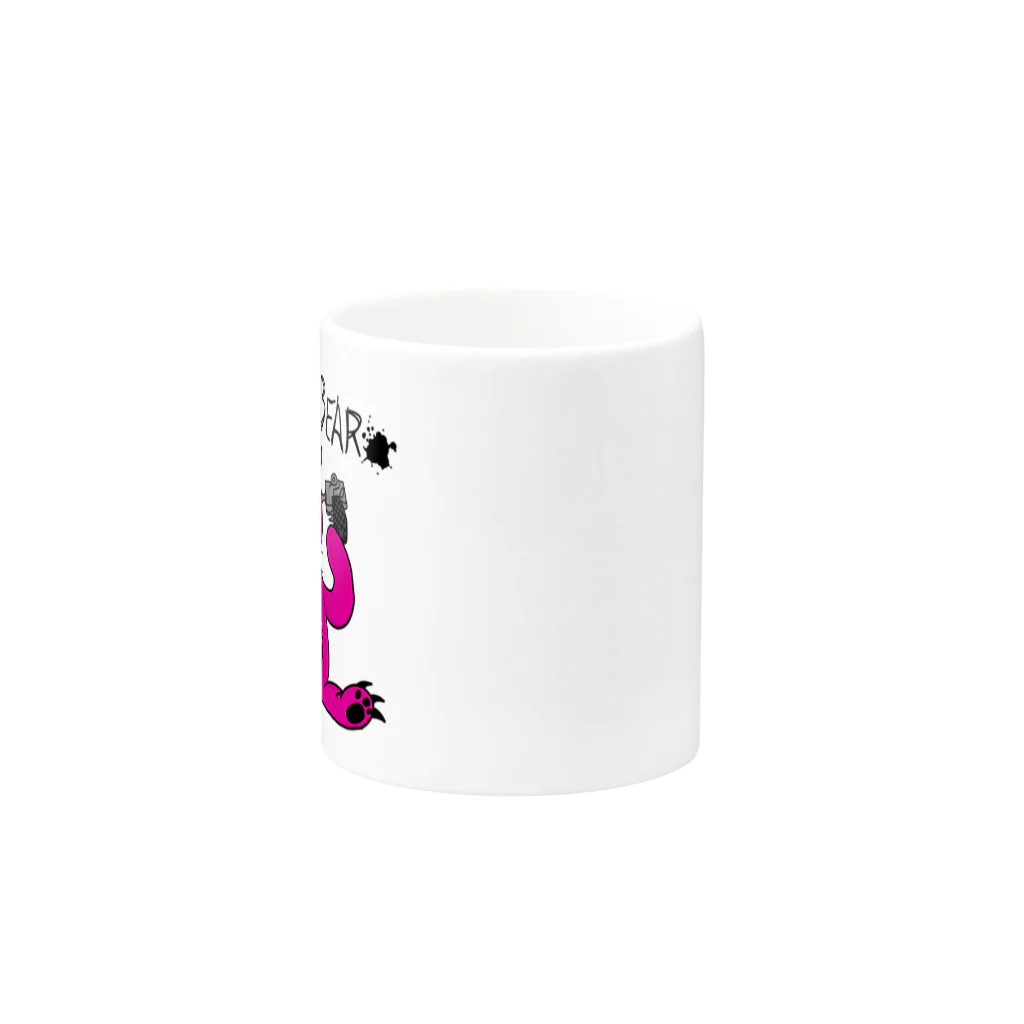 GroPopCandyのすーさいべあプチグッズ Mug :other side of the handle