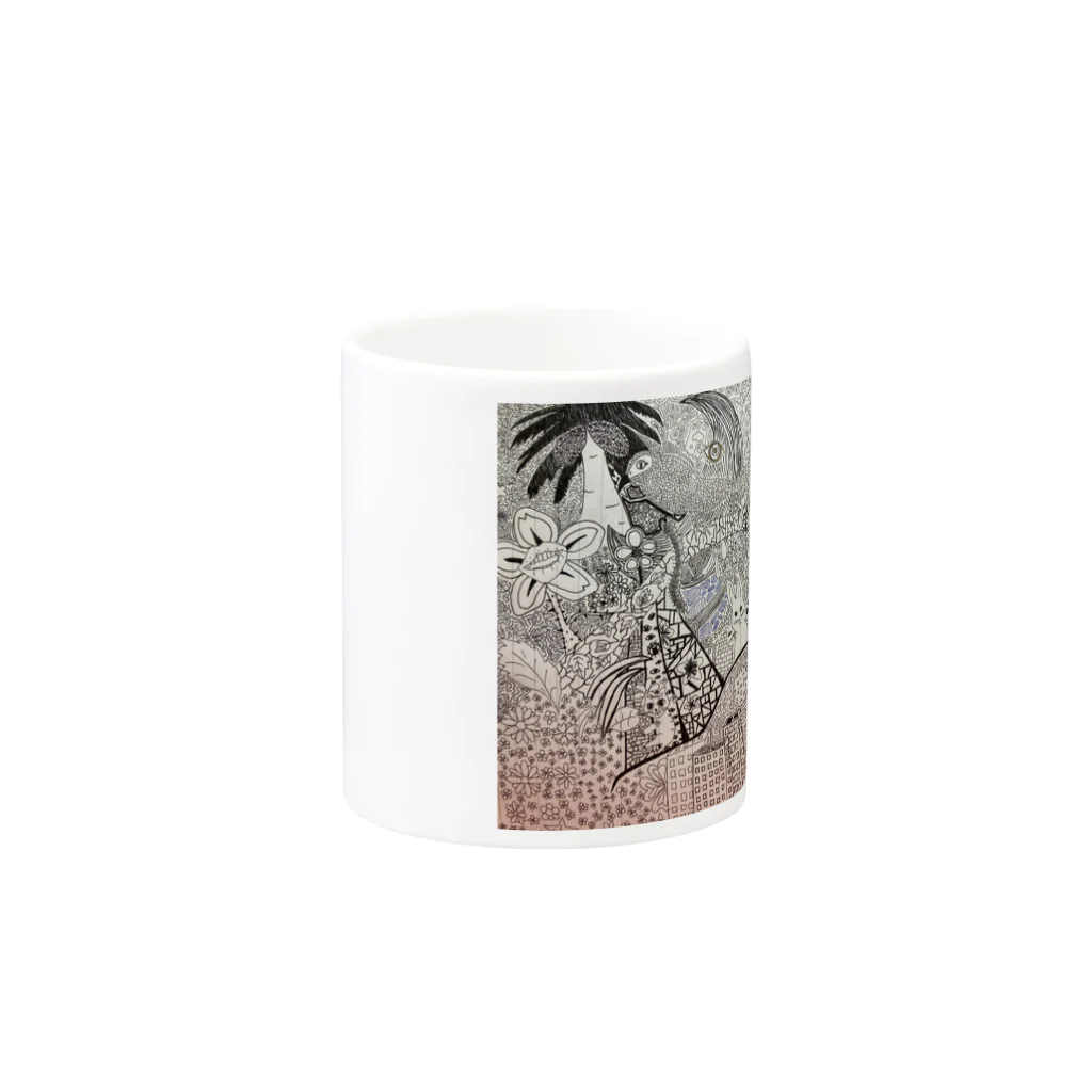 GreenLifezのFantastic Planet Mug :other side of the handle