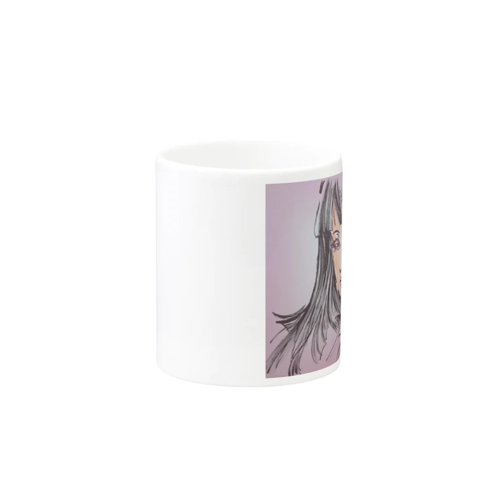 Mkorabore-syonのMAIHIME Mug :other side of the handle