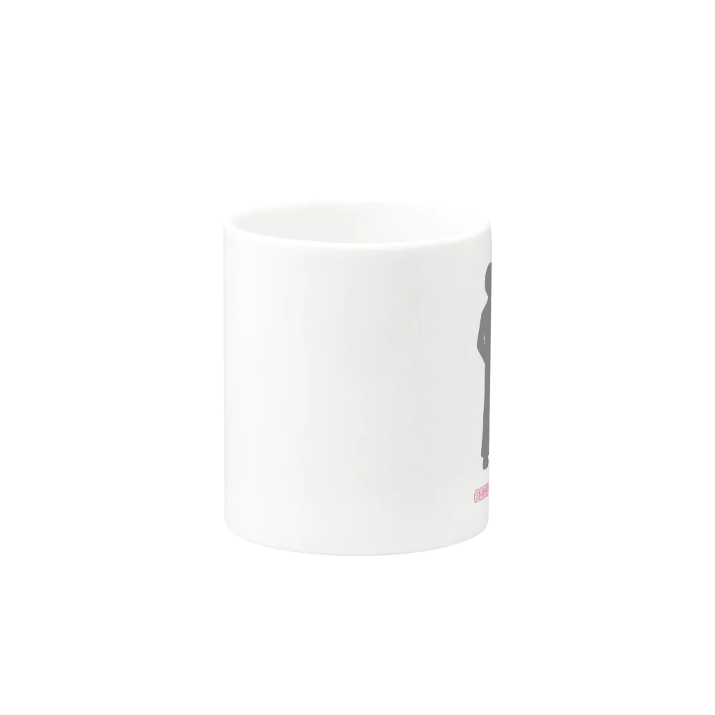 クチバシのサンパチになりたい女の子 Mug :other side of the handle