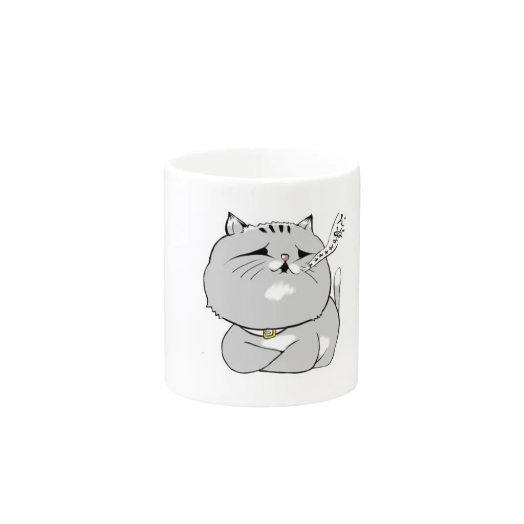  KENpoのん"ぬ"ょょォォ猫 Mug :other side of the handle