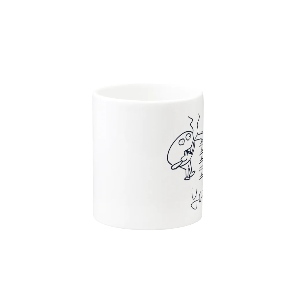 syuumaihanndoraーのyatokun冷却水修理 Mug :other side of the handle