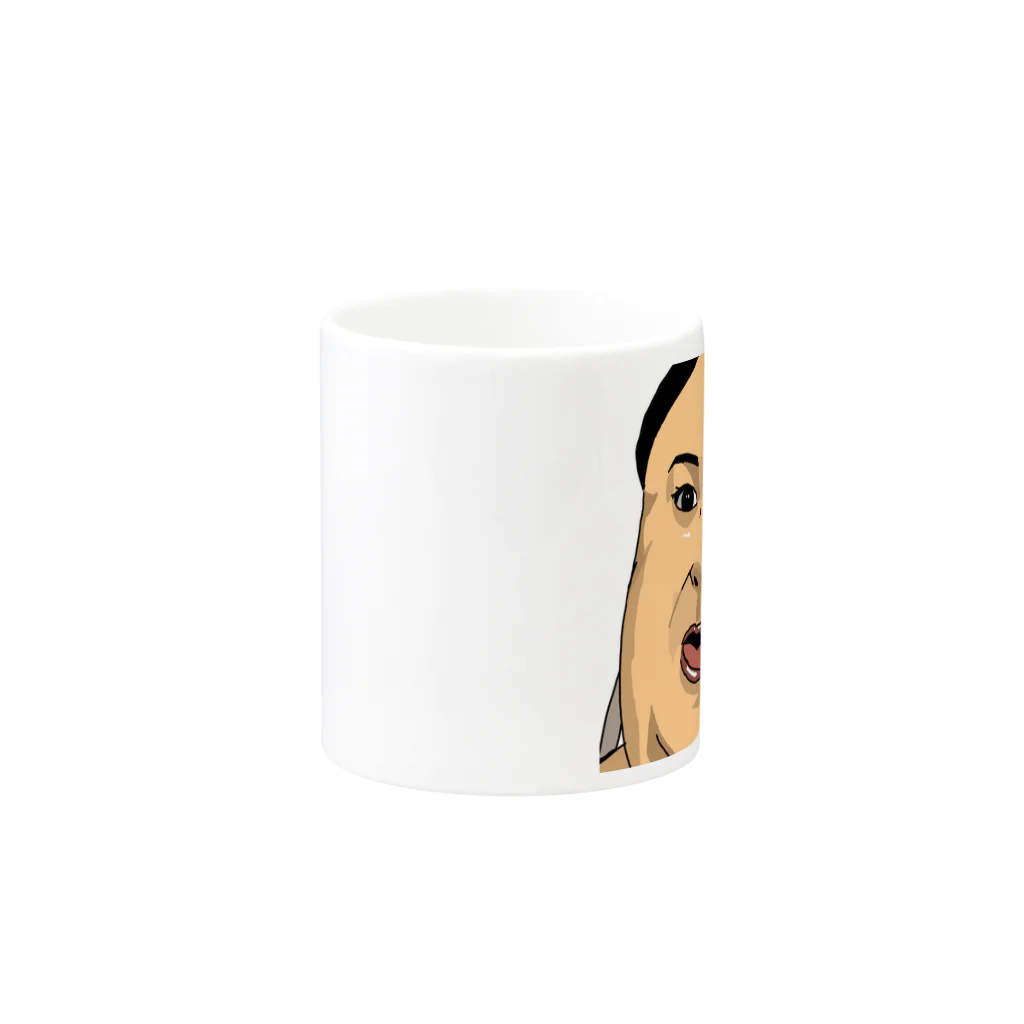 株式会社スガノワークスの二丁目 Mug :other side of the handle