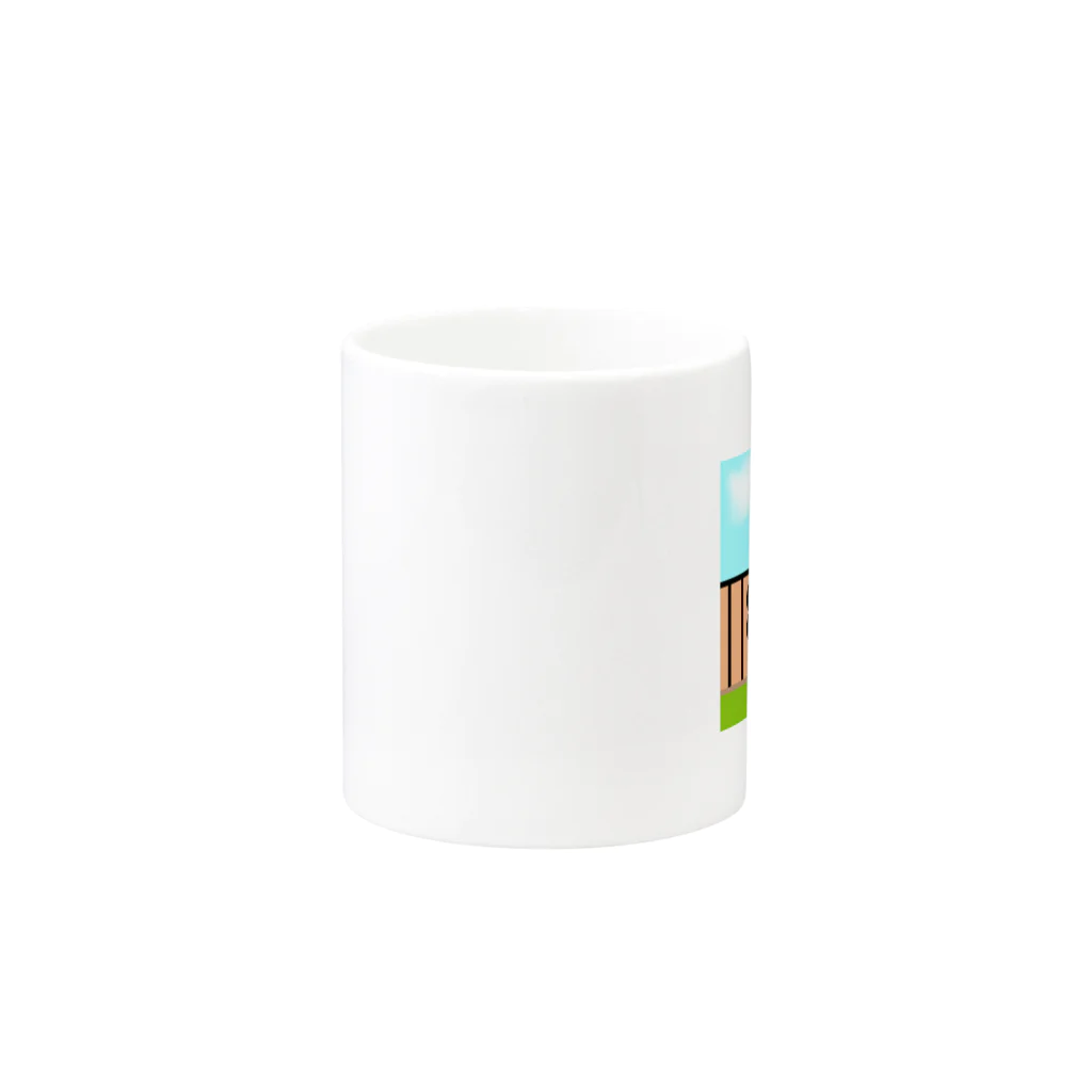 Plants sproutの気になる Mug :other side of the handle