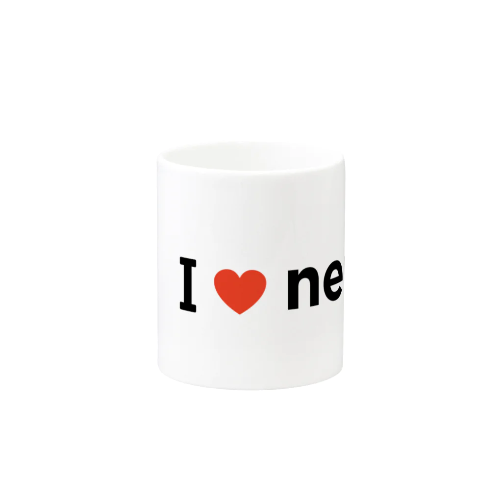 なぞQのネム（NEM）/ XEMグッズvol.3 Mug :other side of the handle