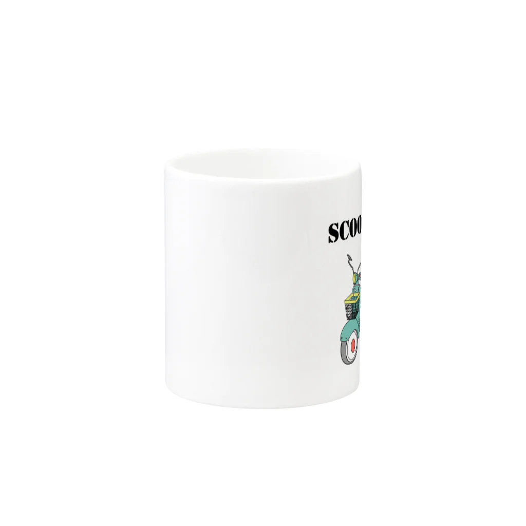 AiceのSCOOTER Mug :other side of the handle