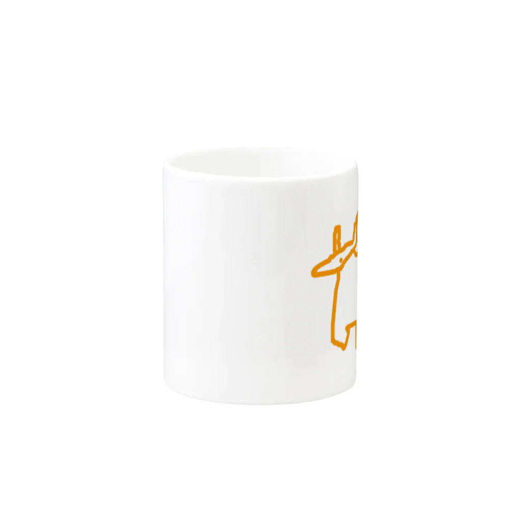 ぷらんく-triangle-のがはく Mug :other side of the handle