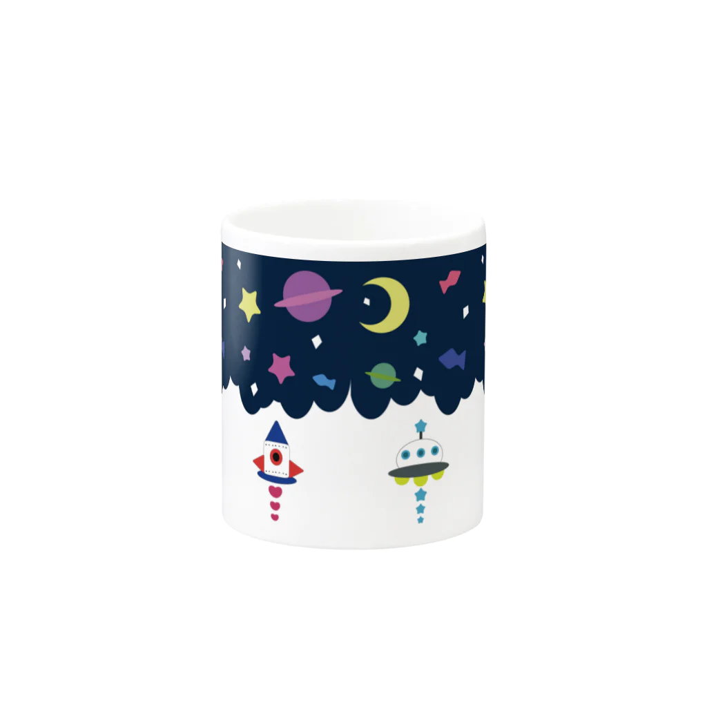 さよならセカイの宇宙の船 Mug :other side of the handle