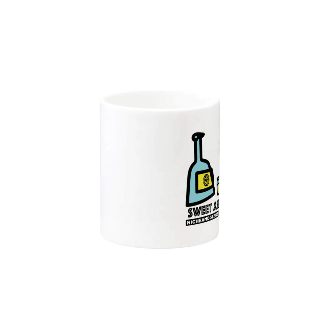  NICHEANDGEEKSのLIFE is Mug :other side of the handle