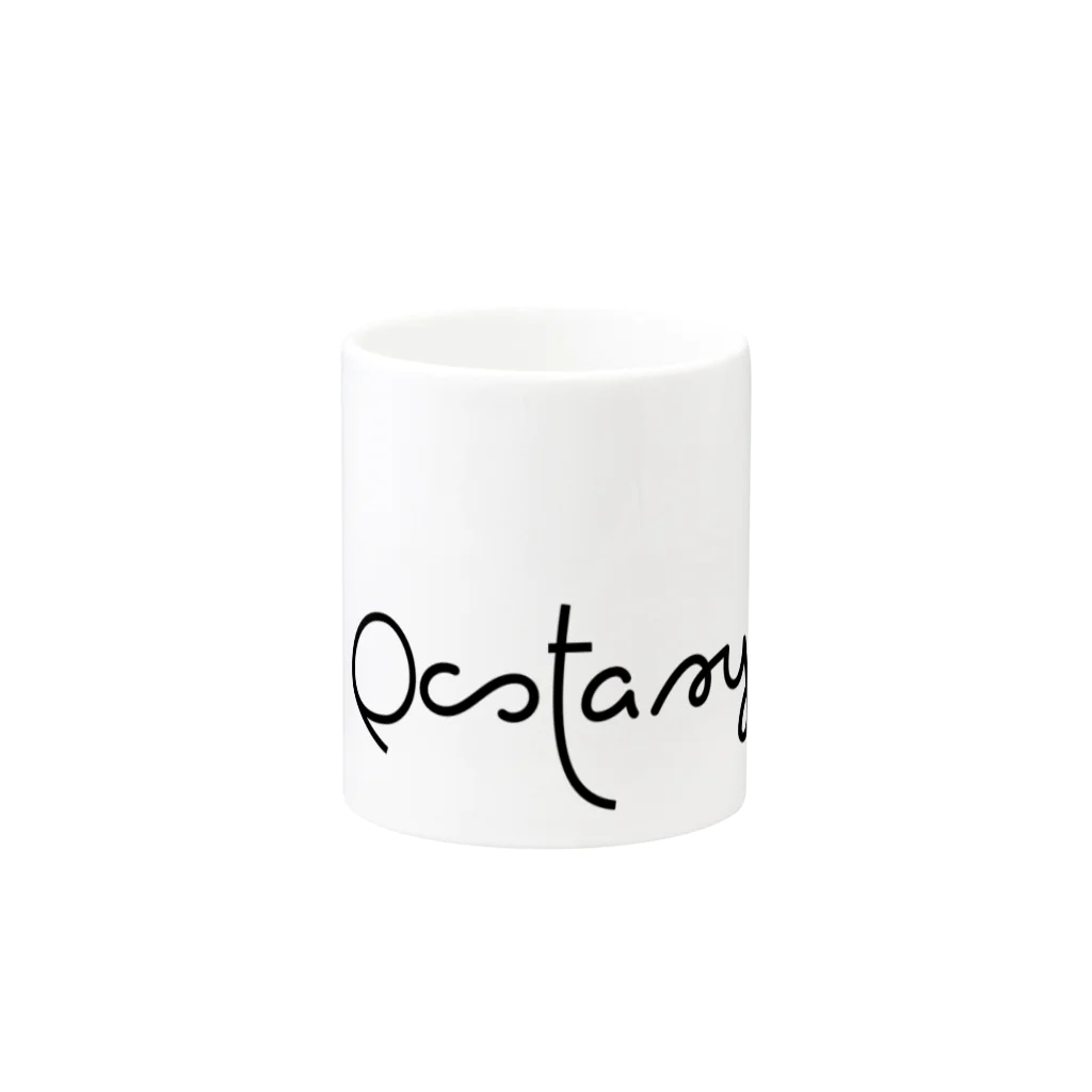 ecstasy320のマグカップ Mug :other side of the handle