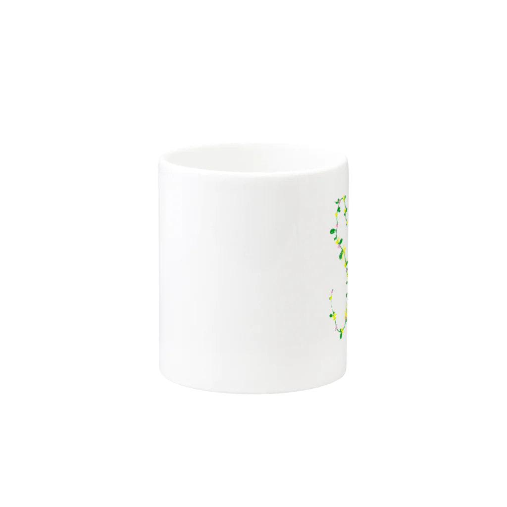 SRNのSRN お花ver. オリジナルグッズ Mug :other side of the handle