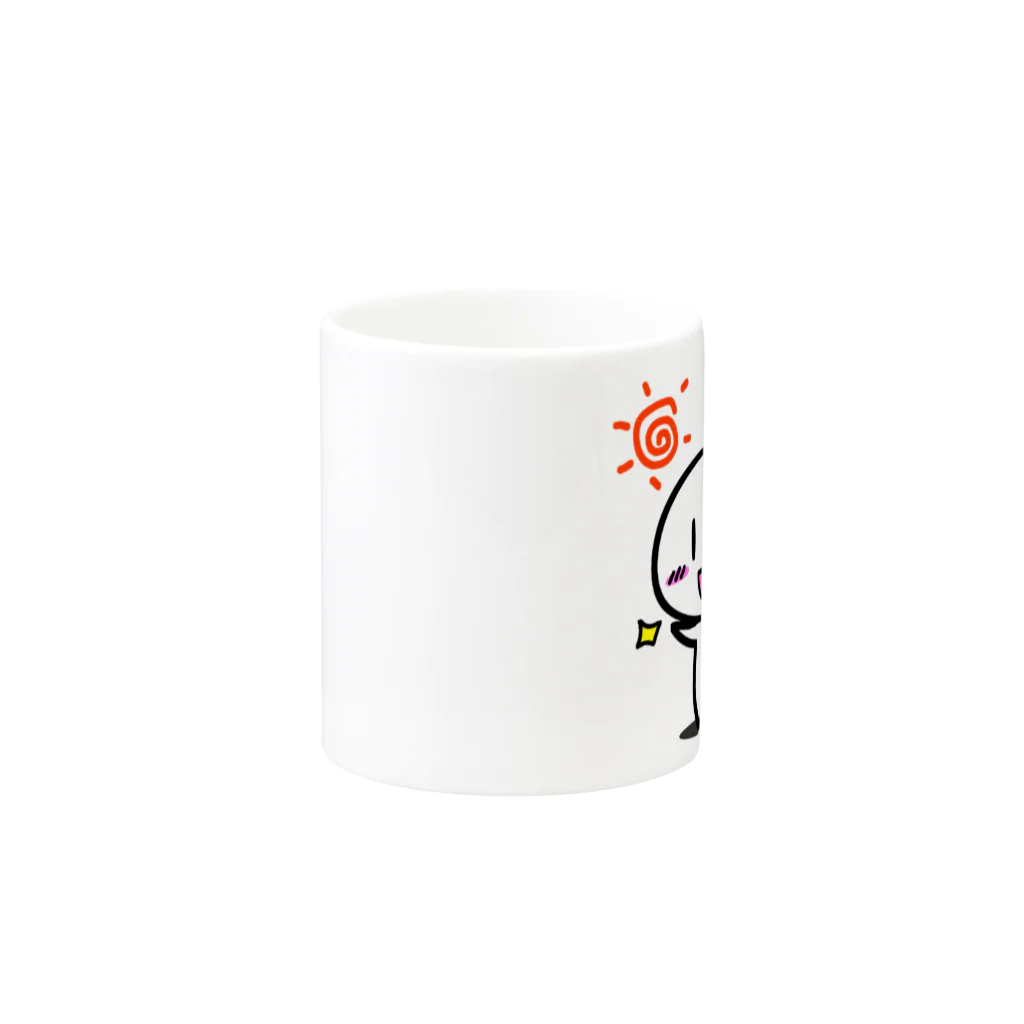 ななせしょっぷのななちゃん(スタンダード)グッズ Mug :other side of the handle