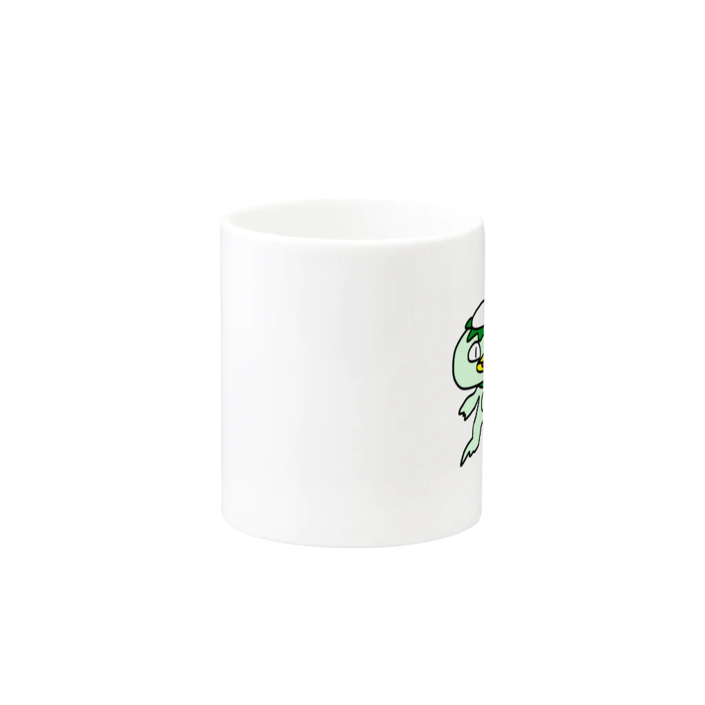 ジェラルド•マック! Gerald Macのカッパのサラオ Mug :other side of the handle