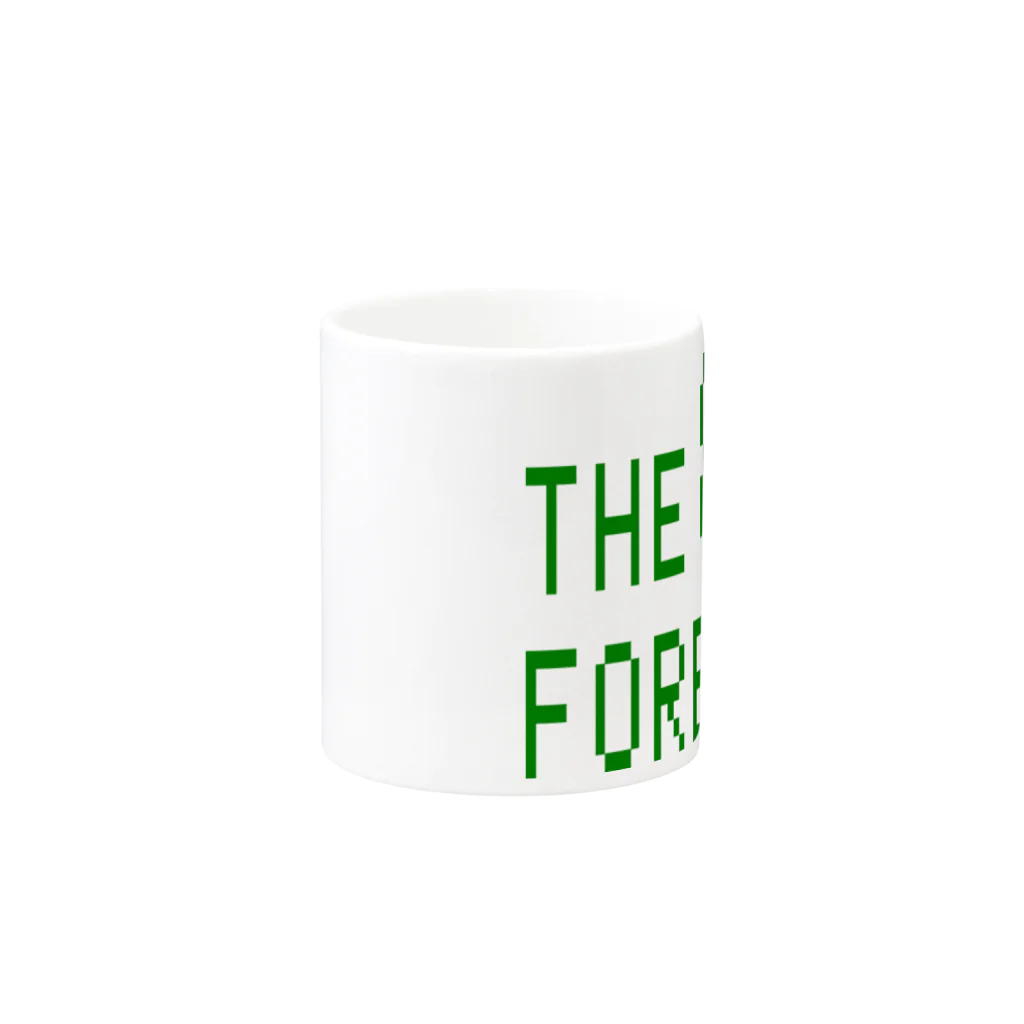 Pat's WorksのTHE 80's FOREVER! Mug :other side of the handle