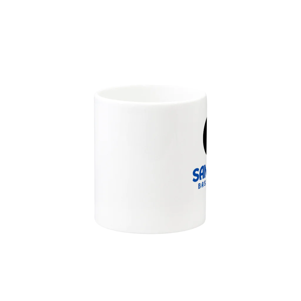 SAMANSA officialのSAMANSA　オリジナルグッズ Mug :other side of the handle