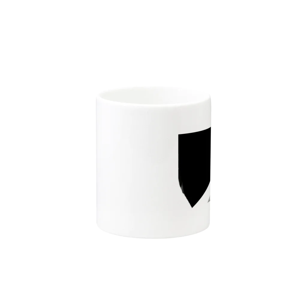 Roberto da Costaのblack flore Mug :other side of the handle