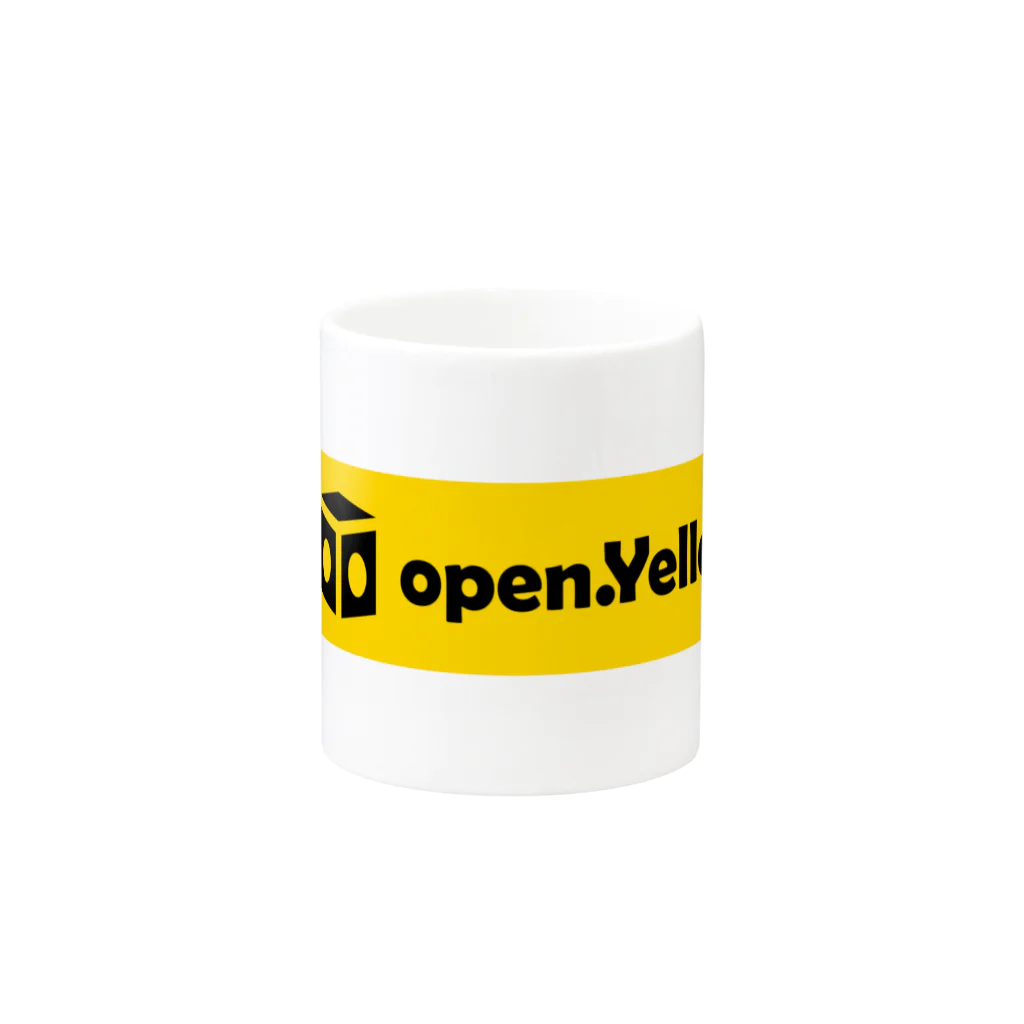 open.Yellow.os original official goods storeのopen.Yellow.os公式支援グッズ Mug :other side of the handle