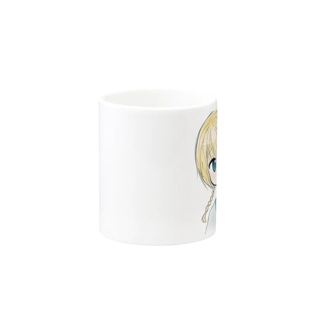 お店のozyousan Mug :other side of the handle