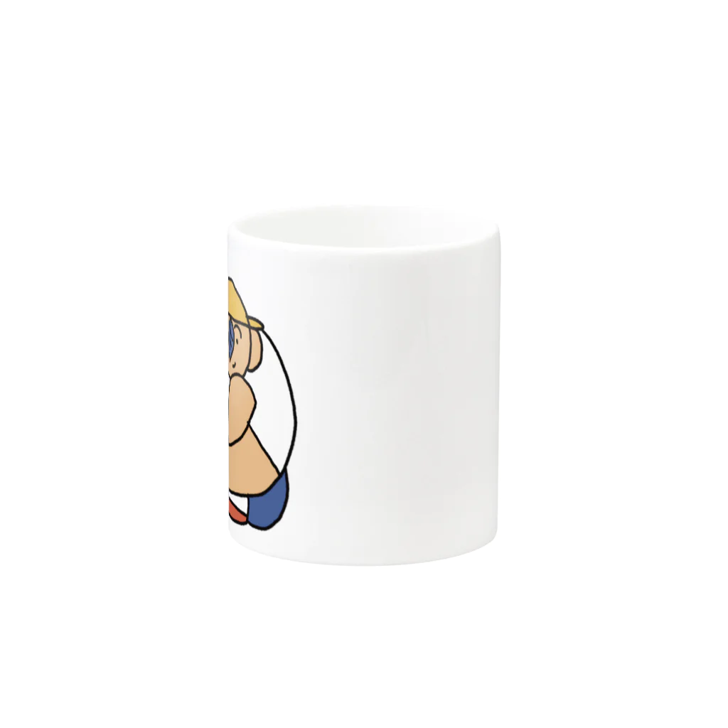 まんまるのぼくとこあら (ぼくver.) Mug :other side of the handle