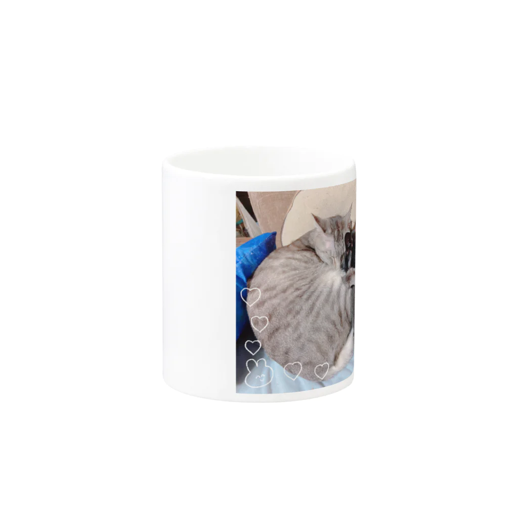 neko★nekoの兄弟仲良し Mug :other side of the handle