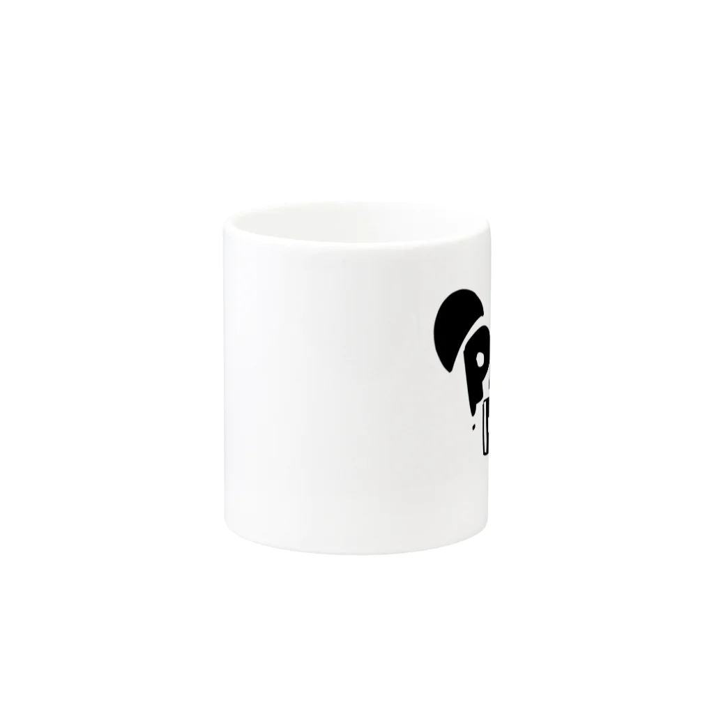 たまごかけ✍のPANDA Mug :other side of the handle