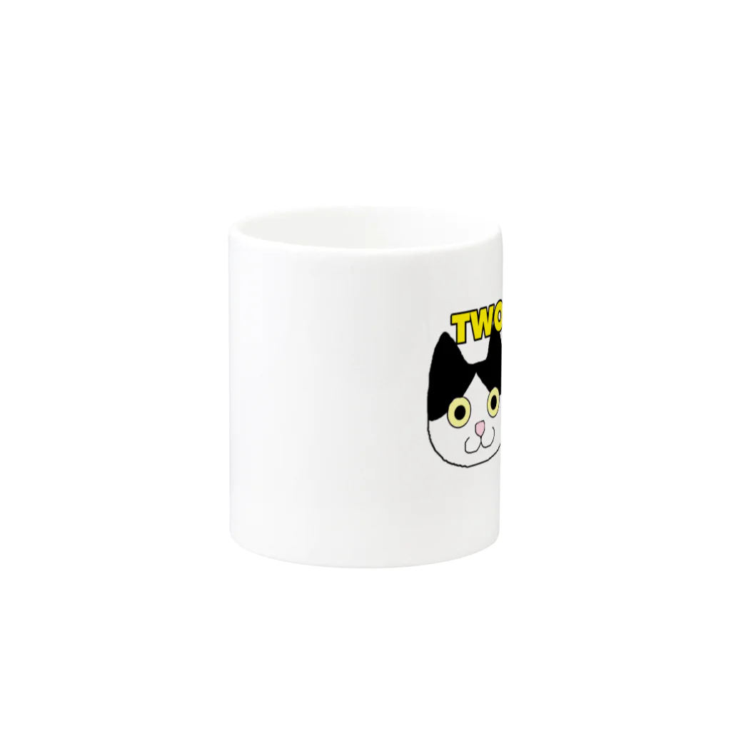 907のTWOCATS Mug :other side of the handle