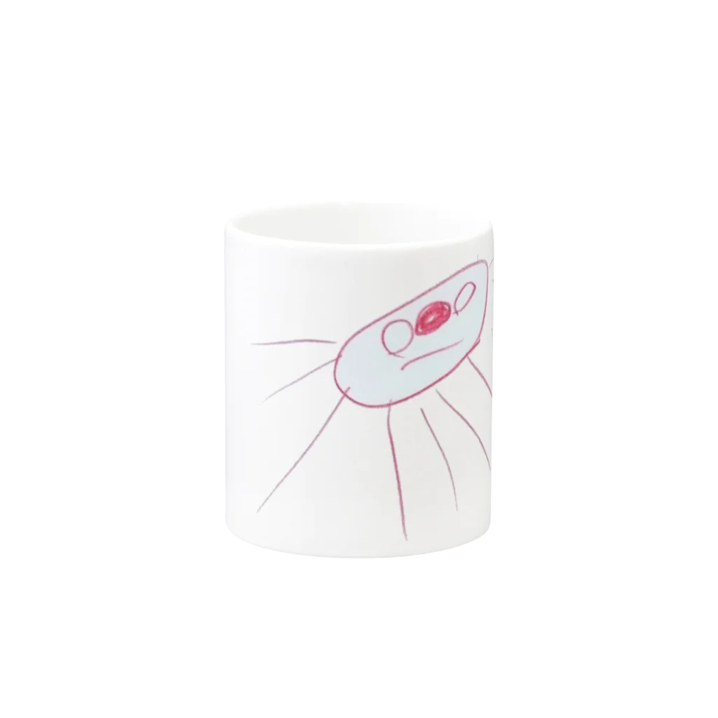 ゆいのタコちゃん Mug :other side of the handle