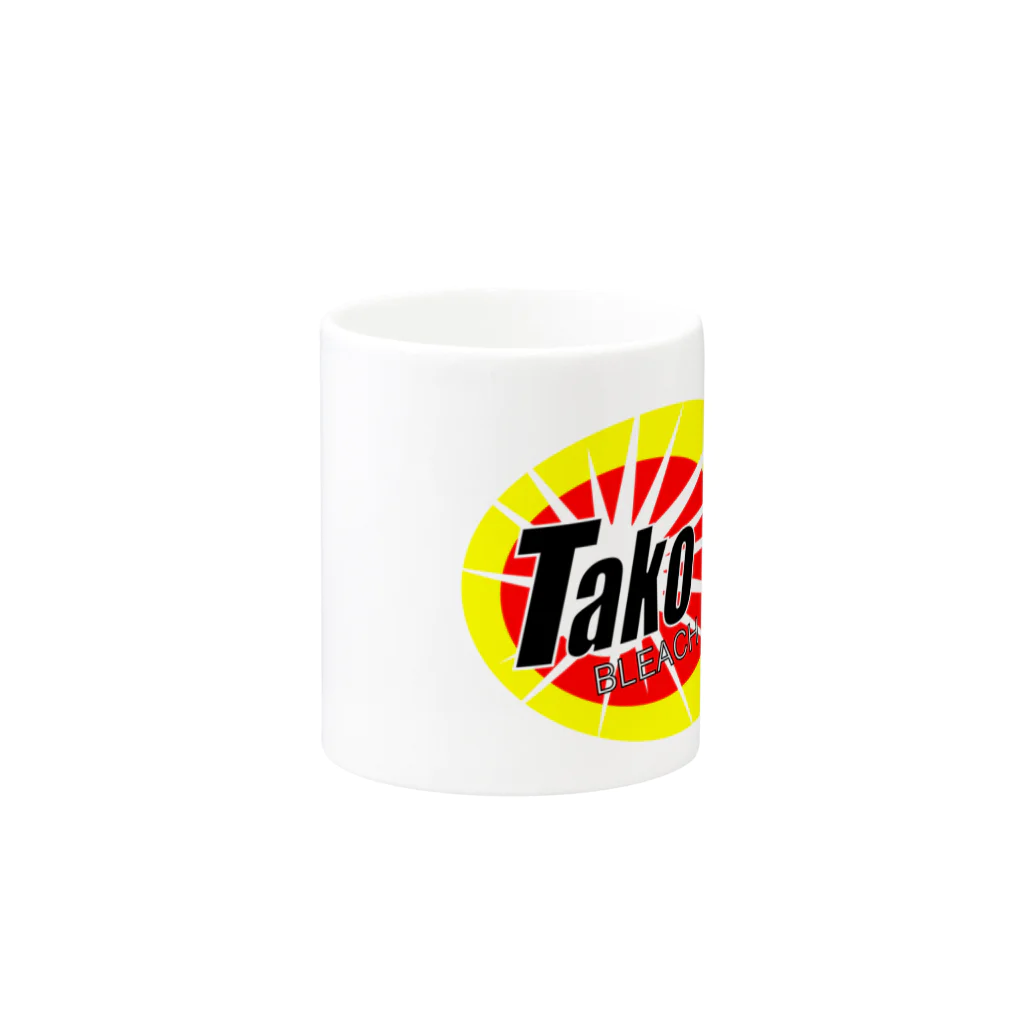 よかとロックのTAKO BLEACH Mug :other side of the handle