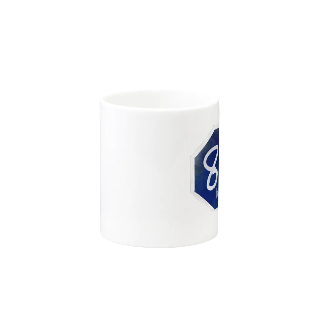 MOKU honoluluの808 Mug :other side of the handle