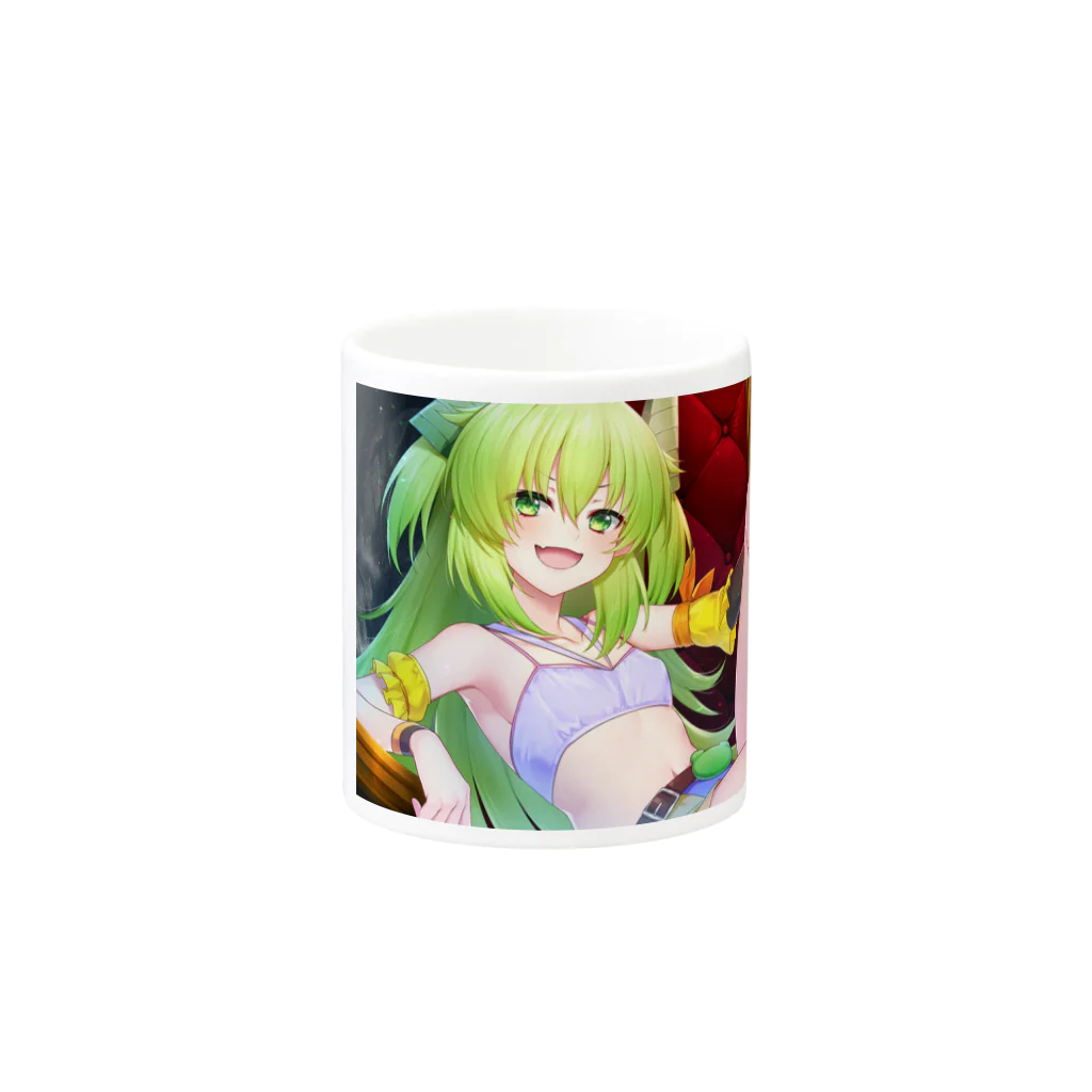 海流 イル🐬🐸/KairuIru㊗️Vtuberの海流イルっ！魔王といつでも一緒 Mug :other side of the handle