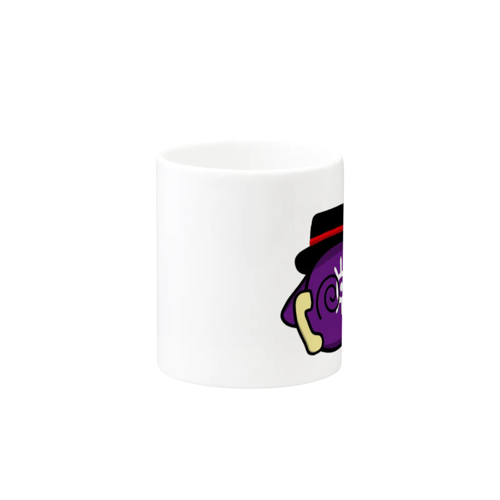ELUAの東京ボールくん 【ポーランドボール】 Mug :other side of the handle