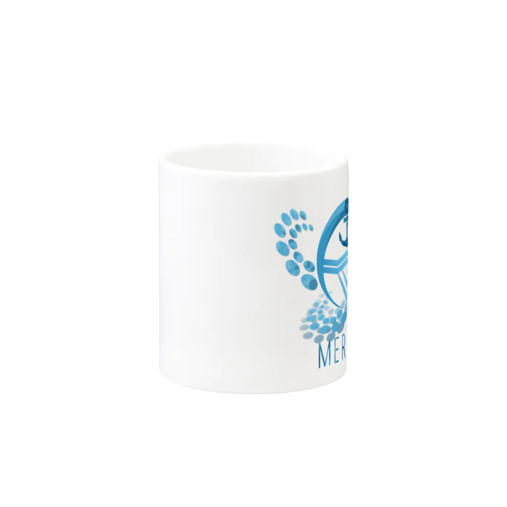 替え歌の伝道師けんちぃのMerAvis マグカップ Mug :other side of the handle