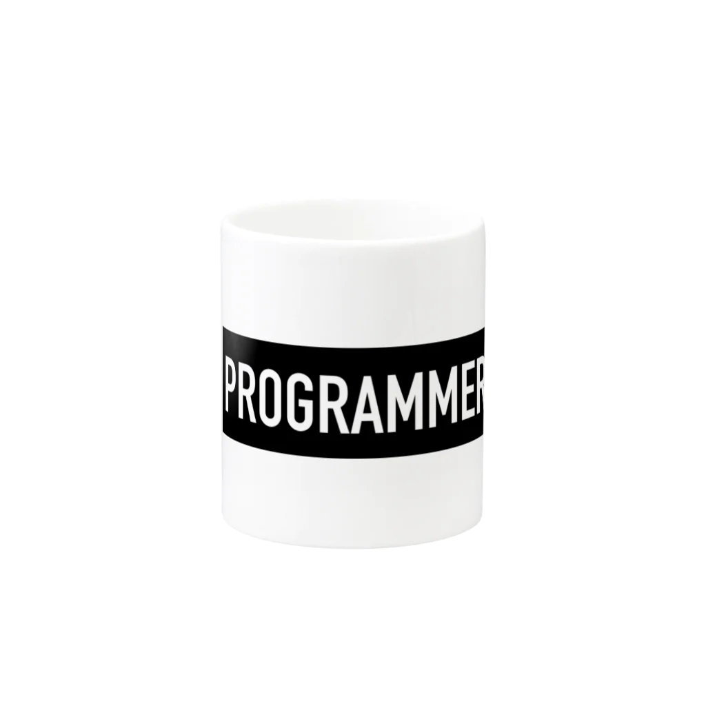 DesignerのPROGRAMMER Mug :other side of the handle