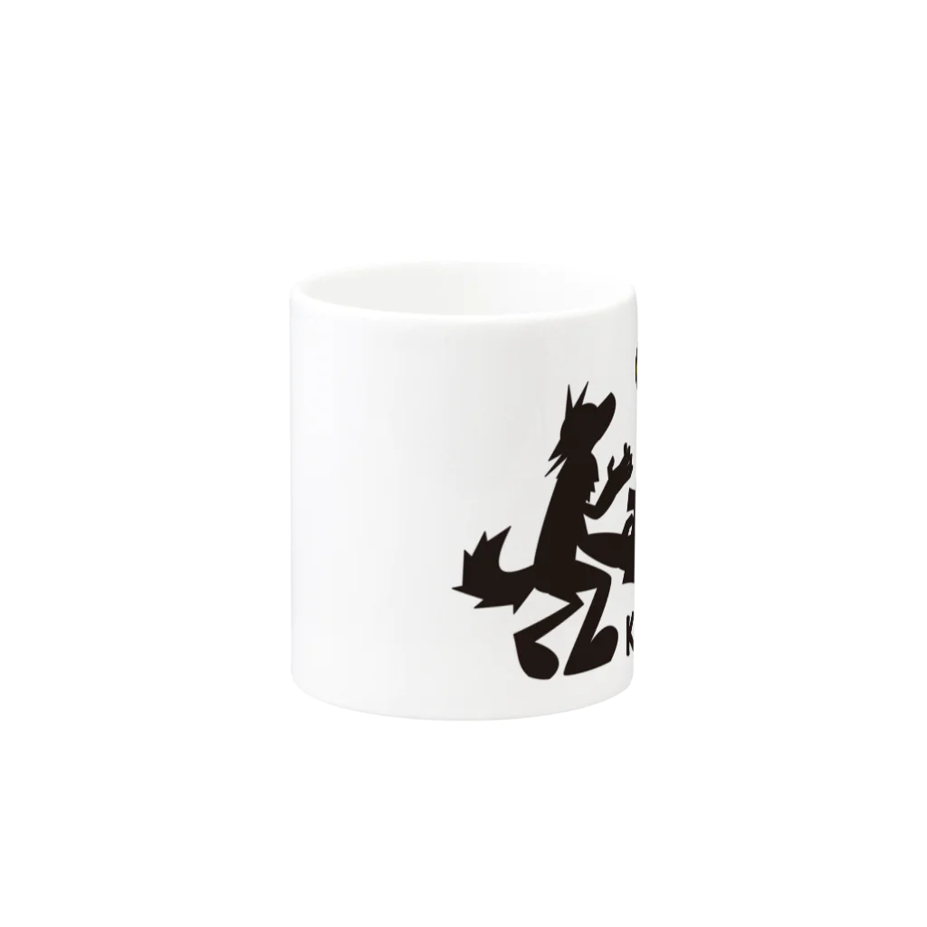 mojokinnのけん玉に首ったけ！ Mug :other side of the handle