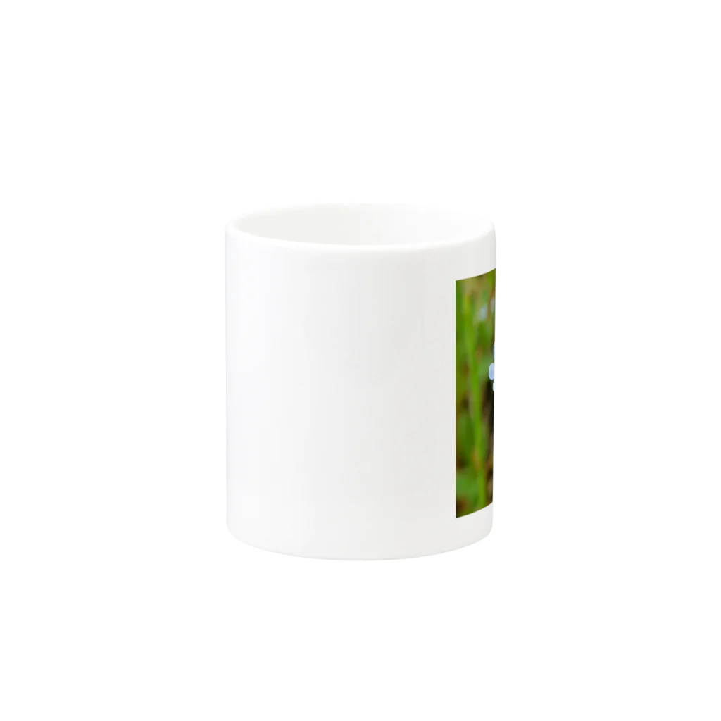 六号商店のLittle Pale blue Mug :other side of the handle