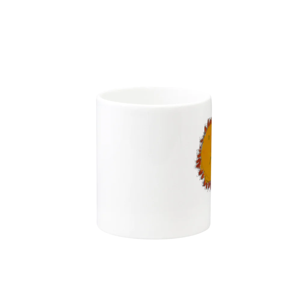 fampのＬＩＯＮ Mug :other side of the handle