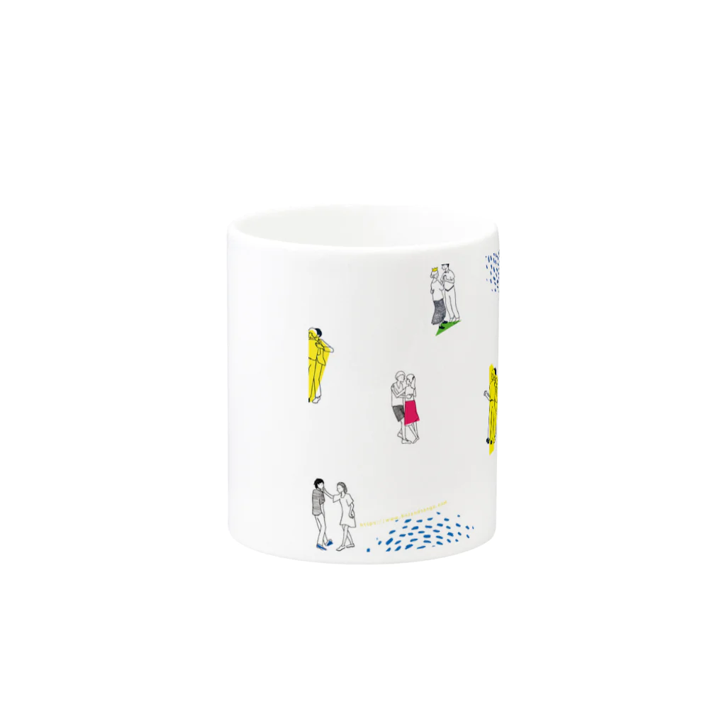 FINTANの東京deフィンランドタンゴ Mug :other side of the handle