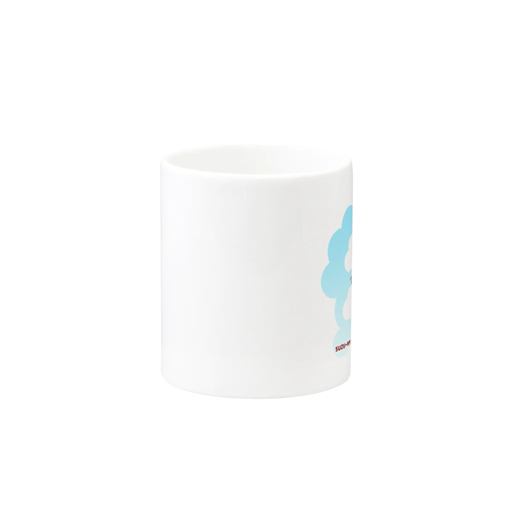 おりーぶりーぶのすずにゃん（風船） Mug :other side of the handle