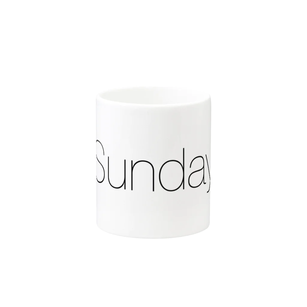 A_MinimalistのSunday Mug :other side of the handle